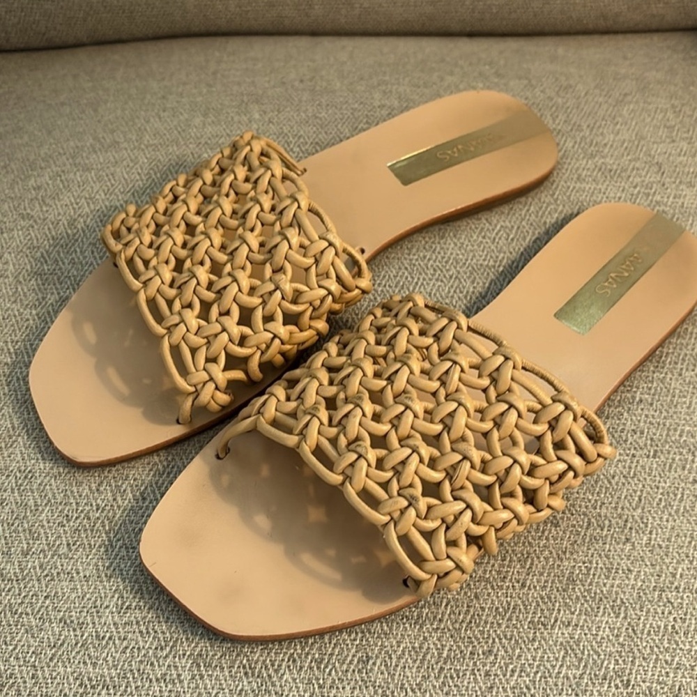 KAANAS Atka Spiderweb Band Slip-On Sandals - Size 8M - Picture 4 of 6